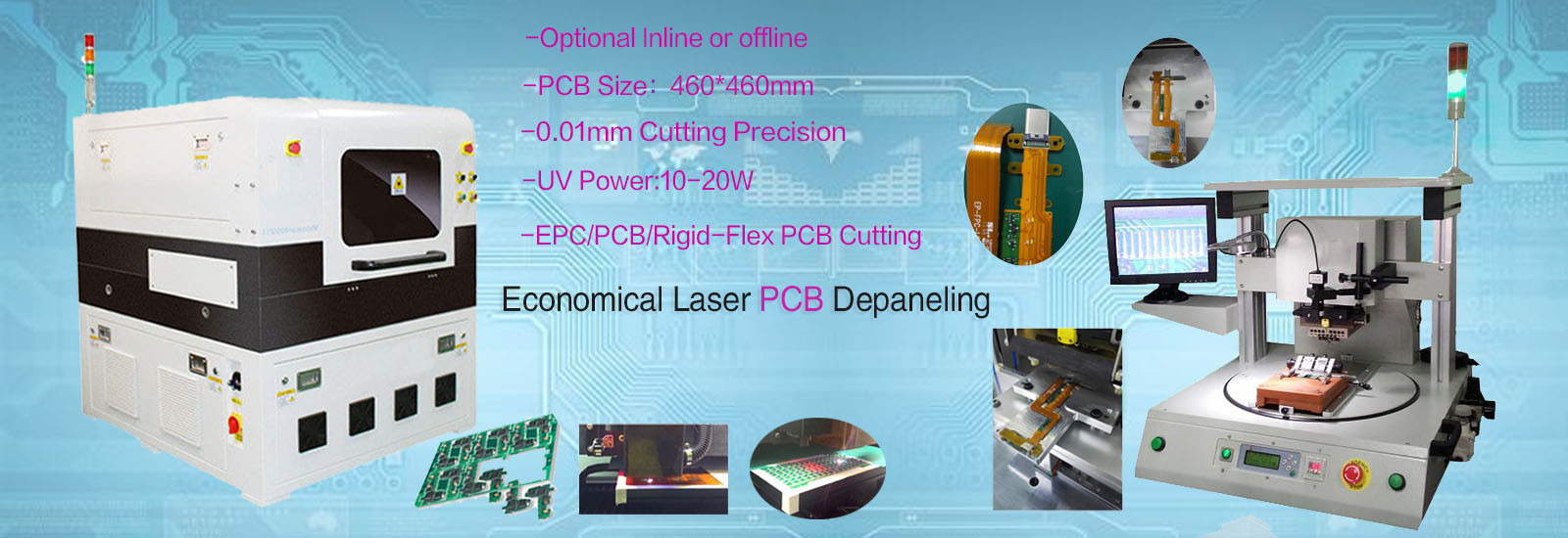 ποιότητας depaneling μηχανή PCB εργοστάσιο