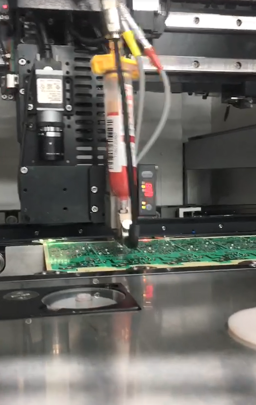 οδηγημένος PCB boardline εξοπλισμός πηκτωμάτων διανομής κόλλας μηχανών επιστρώματος τύπων ευφυής smt