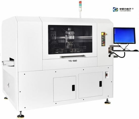 Οπτικός ευθυγράμμισης δρομολογητής PCB διορθώσεων σε απευθείας σύνδεση με τη σίτιση μεταφορέων ραγών